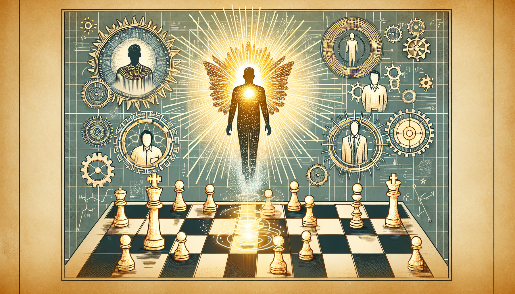Leadership influence tactics illustration